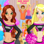 Play Game Cheerleader Group