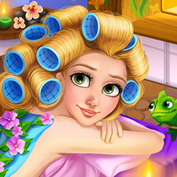 Play Game Blonde Princess Spa Day