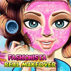 Play Game Fashionista Real Makeover