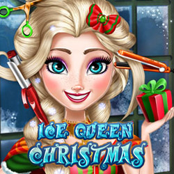 Play Game Ice Queen - Christmas Real Haircuts