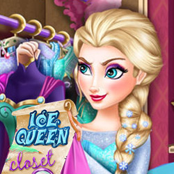 Play Game Ice Queen's Closet