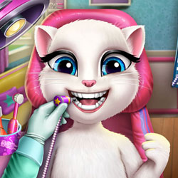 Play Game Kitty Real Dentist