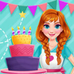 Play Game Princess Kitchen Stories: Birthday Cake