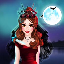 Play Game Princess Vampire Wedding Makeover