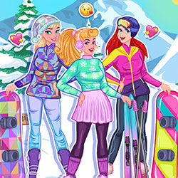Play Game Princess Winter Sports