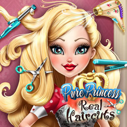 Play Game Pure Princess Real Haircuts