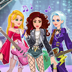 Play Game Rock Band Dress Up