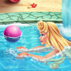 Play Game Sleeping Princess Swimming Pool