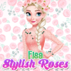 Dress Up Game: Elsa Stylish Roses