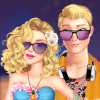 Dress Up Game: Nighttime Pool Party