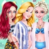 Dress Up Game: Princesses Swimwear Fashion